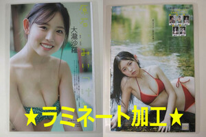 W045《切り抜き》【大瀧沙羅】6P（ラミネート加工・B5サイズ）/別冊ヤングチャンピオン 2023年vol.11 グラビア ☆送料一律☆