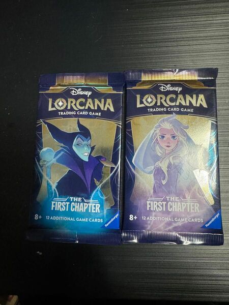 Disney LORCANA The FIRST CHAPTER BoosterPack 2パック