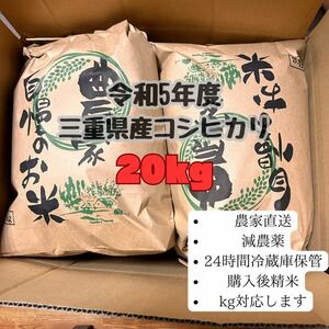 お米　20kg 送料込み