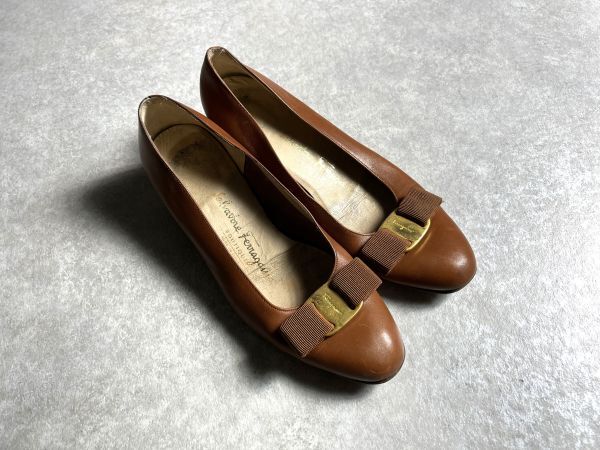 Yahoo!オークション -「vintage ferragamo」(靴) (サルヴァトーレ 