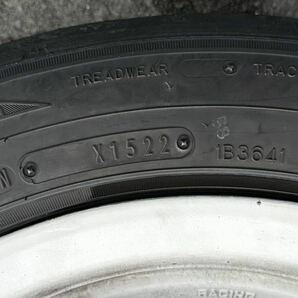 15インチ エンケイレーシング 6.5j +45 4H-100 195/55R15 DL Direzza ZⅢ 2本セットの画像4