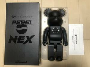 MEDICOM TOY x PEPSI NEX BLACK DIAMOND ベアブリック 400% 当選品 フィギュア BE@RBRICK メディコムトイ ペプシ ブラックダイヤモンド