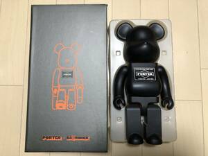 MEDICOM TOY x PORTER ベアブリック 400% フィギュア 1st モデル BE@RBRICK メディコムトイ ポーター