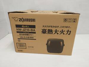 kd48) ZOJIRUSHI 象印 5.5合炊き 1.0L 圧力IH炊飯ジャー 炊飯器 豪熱大火力 BLACK ブラック 未使用品