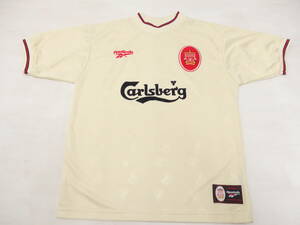 mf56) Reebok LIVERPOOL F.C. 1996-1997 リーボック リバプール 38/40 ユニフォーム UK製