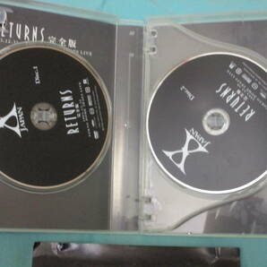 DVD 3枚組 XJAPAN エックスジャパン RETURNS 完全版 1993 12.31 東京ドームの画像3