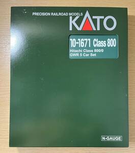 KATO 英国鉄道　Class800/0 GWR 5両セット　 10-1671