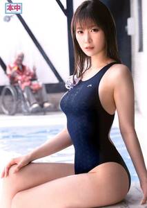 美谷朱里 生写真 本中 美人インストラクター　競泳水着　AV女優 アダルト セクシー女優