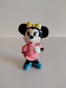 ミニーマウス　陶器製　欠けあり　人形　フィギュア　置物　ディズニー　ミニーちゃん　
