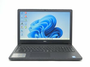 Win11H/カメラ内蔵/中古/15.6型/ノートPC/爆速SSD256/8GB/5世代i3/DELL　VOSTRO3558 新品無線マウス WPS office搭載