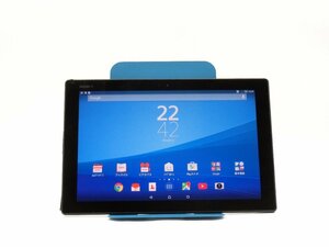 au SONY Xperia Z4 32GB Tablet SOT31 black tablet used operation verification ending free shipping 