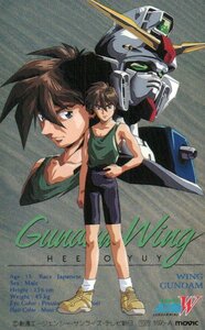 ★新機動戦記ガンダムW　創通・サンライズ★テレカ５０度数未使用ny_130