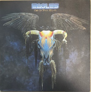 US record Eagles[ONE OF THESE NIGHT] Eagle s[. crack . night ]1975 year US original 7E-1039-A embossment * tech s tea -