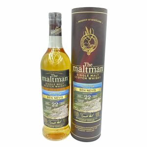 モルトマン フロンティア ベンネヴィス ホグスヘッド 22年 1997-2020 700ml 48.9％ The maltman frontier Ben nevis 【L2】