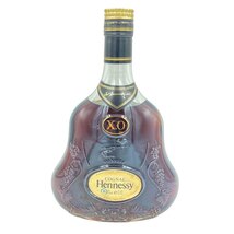 ヘネシー XO 金キャップ グリーンボトル 700ml 40% Hennessy 【AM】_画像1