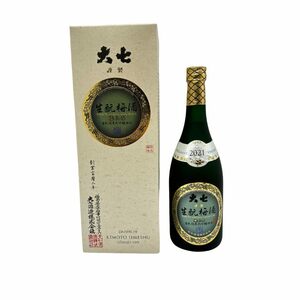 1円スタート★生梅酒 極上品 2021 2021年12月 720ml 11% 大七酒造 【1J】