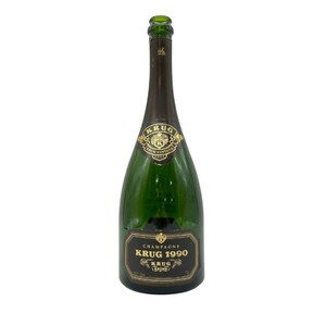 1円スタート★空き瓶 クリュッグ ヴィンテージ 1990 750ml 12％ KRUG VINTAGE 【1J】