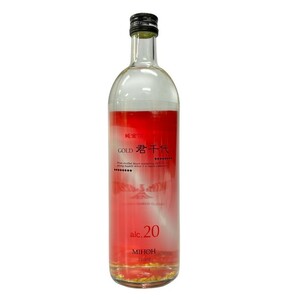 1円スタート★君千代 純金箔入焼酎 ゴールド 720ml 20％ 【1P】