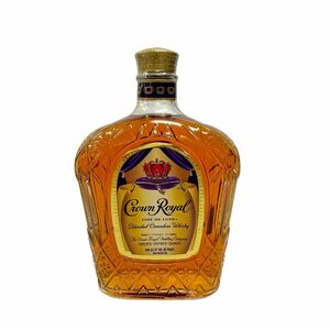 1円スタート★東京都限定◆クラウン ローヤル カナディアン ウイスキー 750ml CROWN ROYAL FINE DE LUXE 【1N】