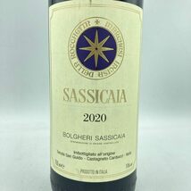 サッシカイア 2020 750ml 14% SASSICAIA 【O2】_画像4