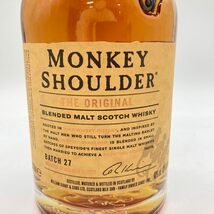 モンキーショルダー ジ オリジナル バッチ 27 700ml 40% MONKEY SHOULDER 【L2】_画像5