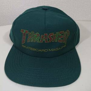 THRASHER スラッシャー スナップバックキャップ Davis Snapback/Green-Forest