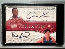 超絶レア/80 Bad Boys Auto 07 Upper Deck Dennis Rodman Bill Laimbeer ロッドマン NBA サイン Panini Pistons ピストンズ 優勝 All-star_画像1