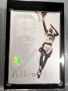 Rare!!! 1998-99 Skybox Molten Metal Heavy Metal Fusion Ray Allen Bucks Parallel NBA Panini バスケ SP Insert レイ・アレン バックス