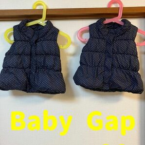 ダウンベスト アウター　ベビーギャップ　Gap