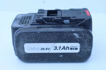 E6349 & Panasonic パナソニック 電池パック リチウムイオンバッテリー EZ9L81 28.8v 3.1Ah_画像2