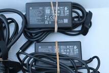 E6879 Y L 【5個セット】HP 純正65w Travel Adapter HSTNN-DA14 / TPN-LA16 / PPP009L-E_画像2