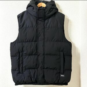 美品 ZARA dnwr. パフベスト 中綿フードベスト エコダウンベスト XL