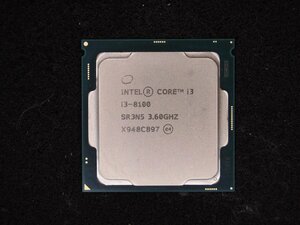 【T312】CPU★Core i3-8100 3.60GHz