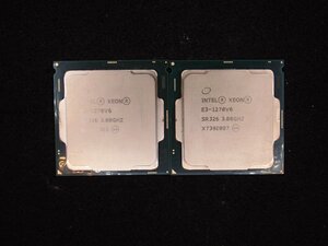 【T365】CPU★XEON E3-1270V6 3.80GHz 2個セット