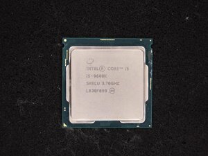【T373】CPU★Core i5-9600K 3.70GHz
