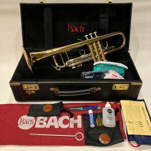 トランペット Vincent Bach ヴィンセントバック Stradivarius Model 37 ML 517419ハードケース付き 付属品多数 メンテナンス済