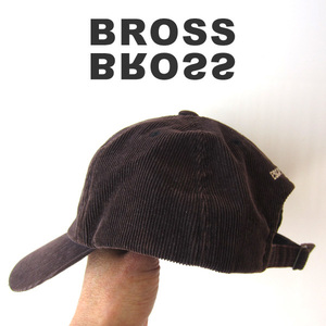 未使用品　BROSS／ブロス★　コーデュロイ　ベースボールキャップ