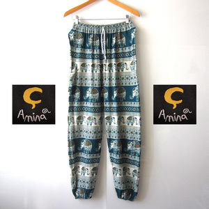  almost new goods Amina| tea i is ne* ethnic pattern Easy pants 