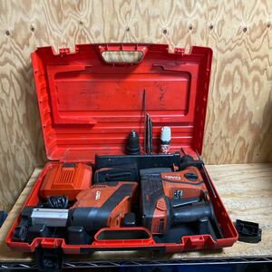 HILTI ヒルティ 充電式ロータリーハンマードリル TE6-A36-AVR-03 集じん装置付 TE DRS-6-A-01 36V 3.0Ahバッテリー2個 充電器付 中古品☆郵