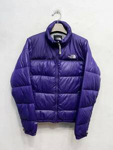 (J5254) THE NORTH FACE ノースフェイス ヌプシ ダウンジャケット レディース M サイズ 正規品 本物 nuptse down jacket