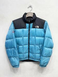 (J5365) THE NORTH FACE ノースフェイス ローツェ ダウンジャケット メンズ S サイズ 正規品 本物 サミットシリーズ ヌプシ 800+SUMMIT