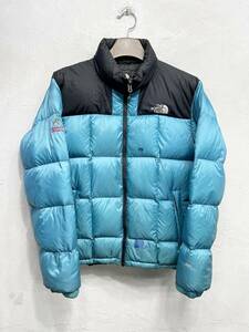 (J5459) THE NORTH FACE ノースフェイス ローツェ ダウンジャケット メンズ L サイズ 正規品 本物 サミットシリーズ ヌプシ 800+SUMMIT