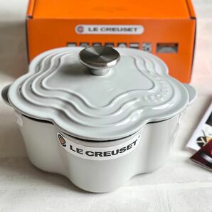 新品 LE CREUSET ルクルーゼ ココット・フルール 20cm ベイパー