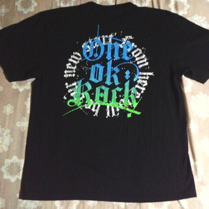 希少 ONE OK ROCK Tシャツ ブラック XL サマーソニック 2022 ワンオクロック ワンオク ライブ ロック バンT サマソニ 限定 