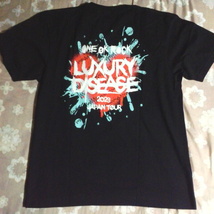 ONE OK ROCK LUXURY DISEASE JAPAN TOUR DOME ハート Tシャツ ブラック XL 2023 ワンオクロック ワンオク ドーム ライブ ロック バンT 限定_画像2