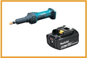 マキタ 18V 充電式ハンドグラインダ GD800DZ+BL1860B[6.1Ah] ◇(本体+バッテリ) ■安心のマキタ純正/新品/未使用■