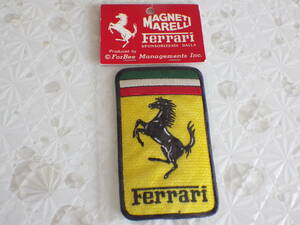 Ferrari 刺繍ワッペン MAGNETMARELLI 旧い商品です