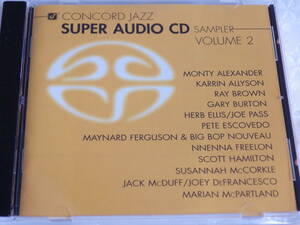 CD CONCORD JAZZ Super Audio CD Volume2