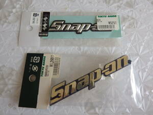 Snap-on スナップオン ステッカー プラエンブレム