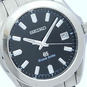 Grand Seiko グランドセイコー GS 8J56-8020 QZ 動作品 黒 KB1247T（SA 24）